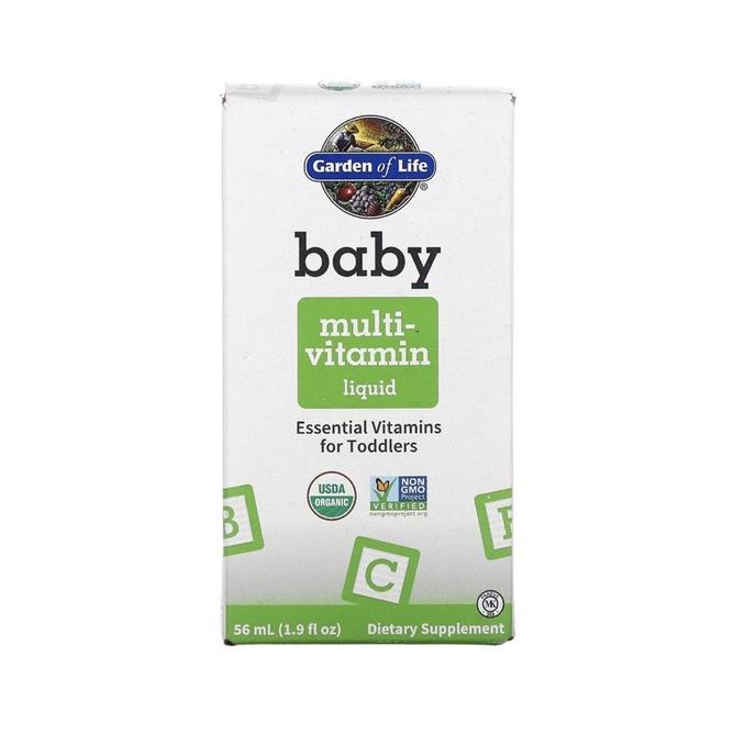 GARDEN OF LIFE BABY MULTIVITAMIN LIQUID (56 ML)
