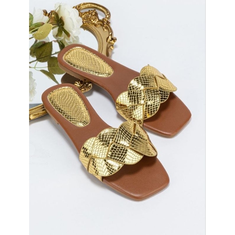 [MODEL TERKINI] Sandal Kulit wanita - Sandal garut kulit wanita