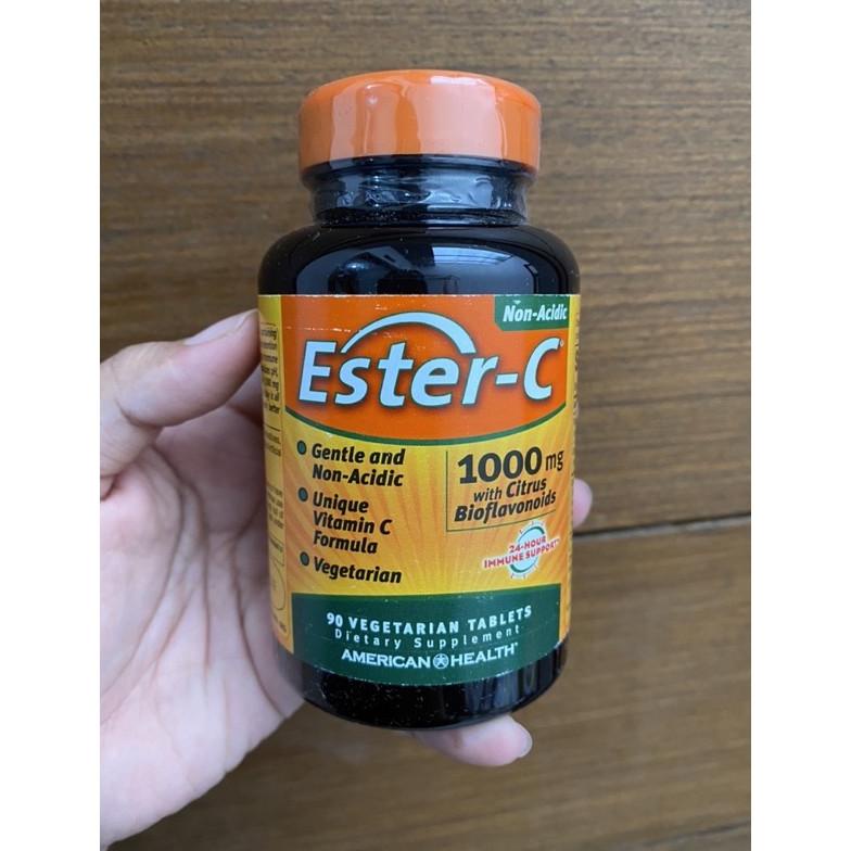 ESTER C 1000 MG AMERICAN HEALTH ESTER-C WITH CITRUS BIOFLAVONOIDS 1000 MG 90 CAPSULES