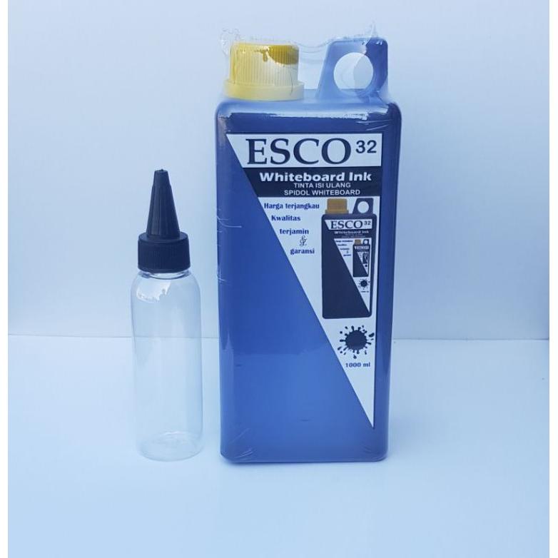 

TERLARIS Tinta whiteboard papan tulis esco hitam 1000 ml PROMO TERMURAH