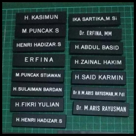 

DISKON PAPAN NAMA DADA GRAFIR DOFF 2X8 PENITI !!!!!!!