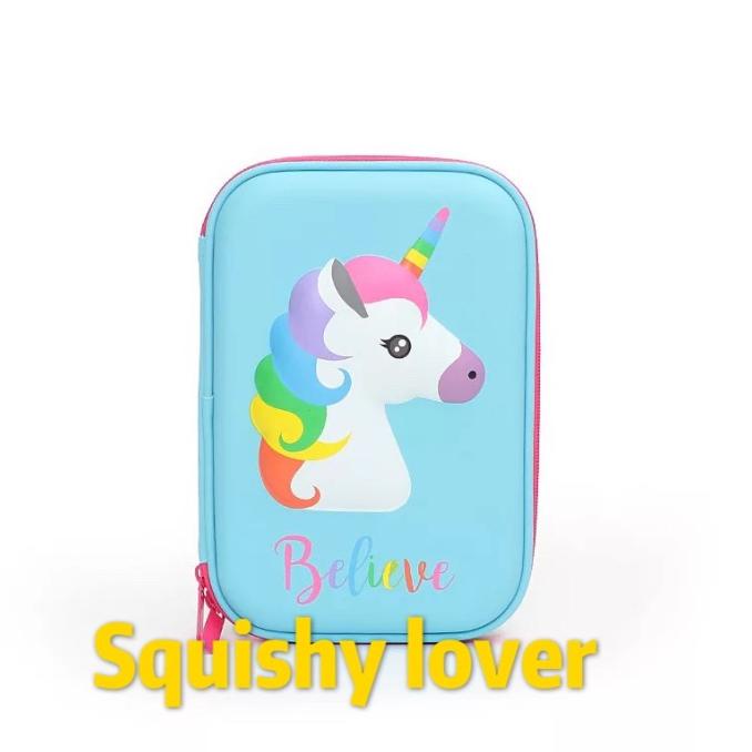 

New Kotak Pensil Dan Alat Tulis Smiggle Eva Hardcase Unicorn 3D Waterproof Pengiriman Cepat