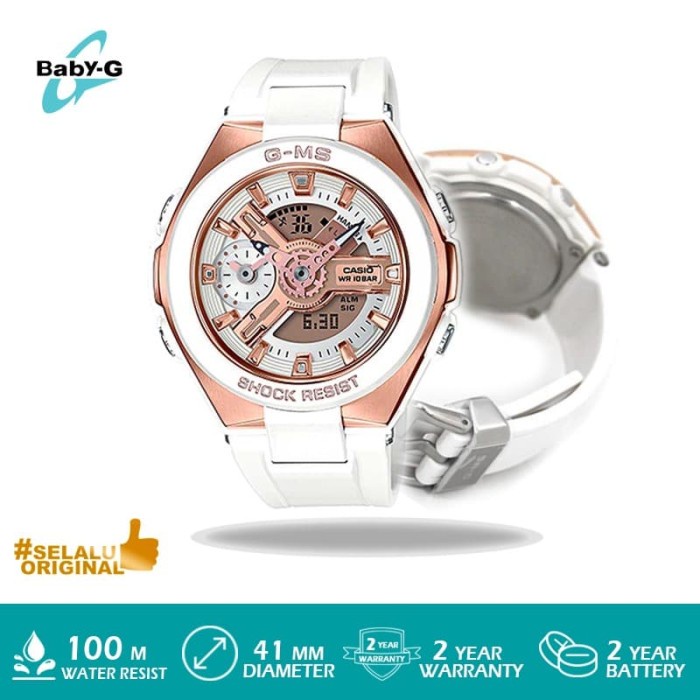 Jam Tangan Casio Baby-G MSG-400G-7ADR/MSG 400G 7ADR/MSG 400G
