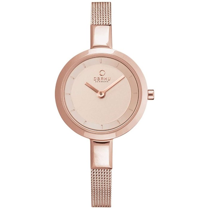 Obaku Denmark Women's V129LXVVMV1 Slim Bracelet Stainless Steel Watch