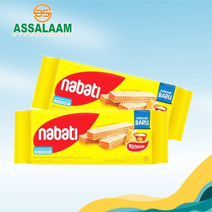 

NABATI WAFER RECHEESE 145GR/PC