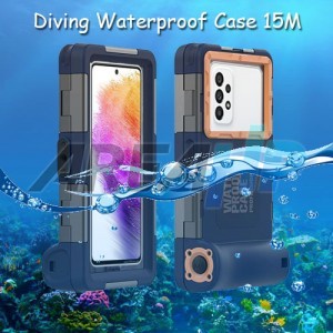 Promo Shellbox Diving Waterproof Case 15M Samsung A03,A13,A23,A33,A53,A73
