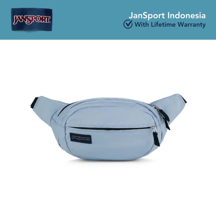 ✨Ready Tas Pinggang Jansport Fifth Avenue Blue Dusk - Biru Diskon