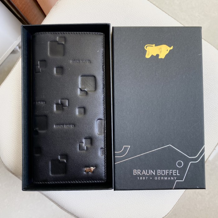 ✨Original Dompet Panjang Pria Wanita Kulit Asli Braun Buffel Premium Impor Bisa Gojek