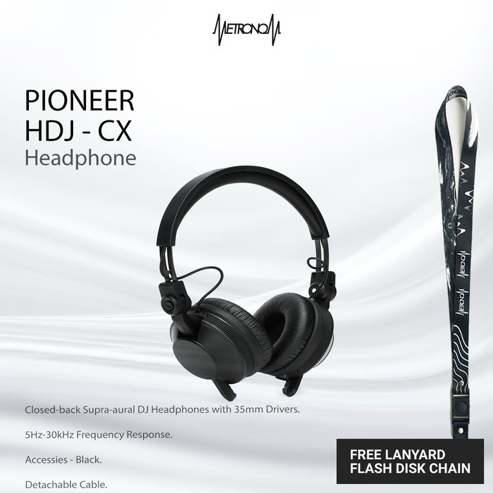 ✨Sale Headphone Dj Pioneer Dj Hdj Cx Berkualitas