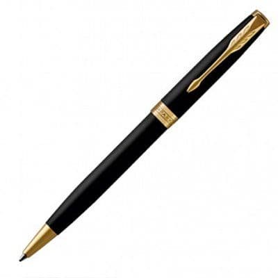 

✨Sale Pen Parker Sonnet Lacquer Black Gt Ballpoint Limited