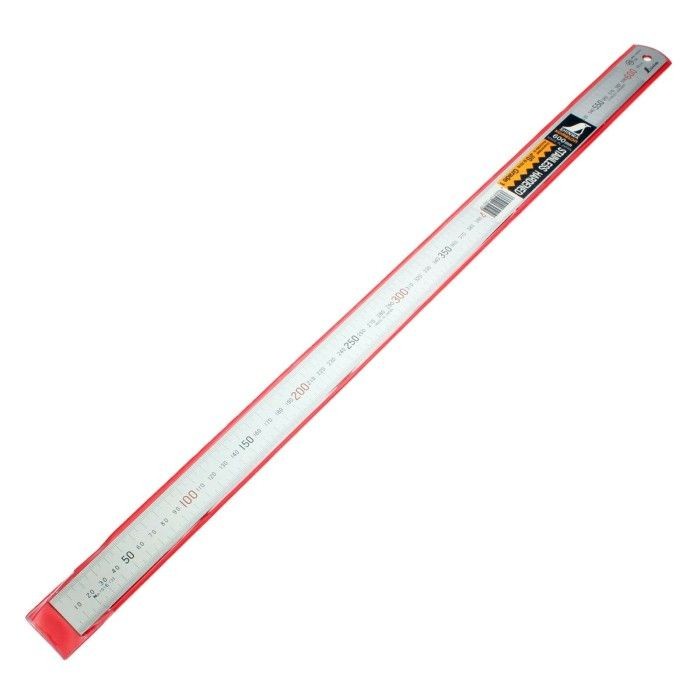

✨Sale Penggaris Stainless Steel 60 Cm / 600 Mm / 24 Shinwa - Mm Dan Inch Terbaru