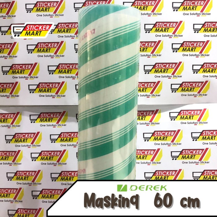 

✨Sale Sticker Masking Tape Murah Lebar 60Cm Laminasi Utk Cutting Sticker Limited