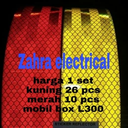 

✨Sale 3M Reflector Uji Kir Mobil L 300 - Sticker Stiker Egp Diskon