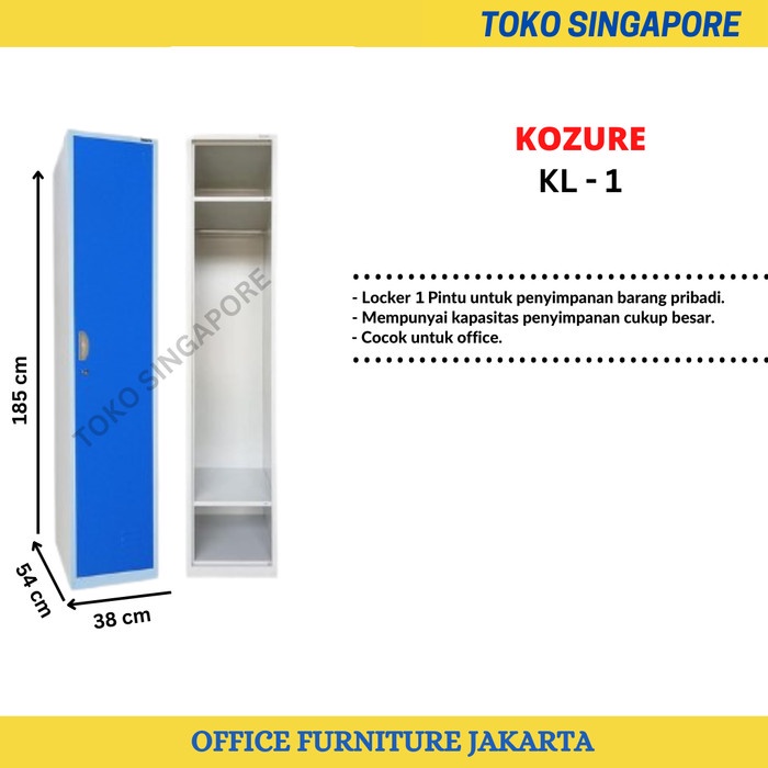 

✨Sale Lemari Locker 1 Pintu Kozure Type Kl-1 Terbatas