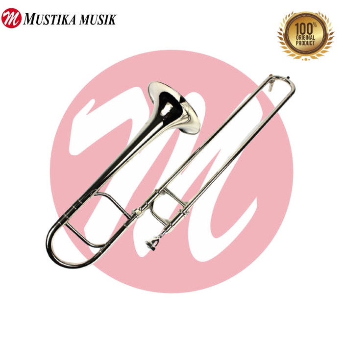 

✨Sale Alto Trombone Nickel Harrier With Hardcase Terbaru