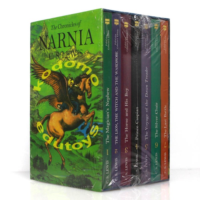 ✨Sale The Chronicles Of Narnia Box Set By C.S. Lewis  7 Books  English Berkualitas