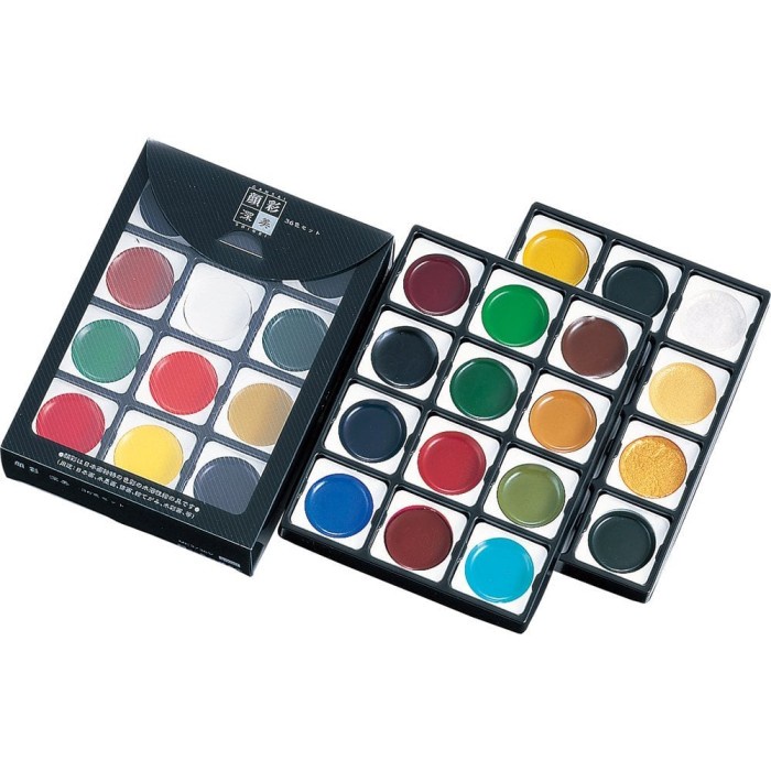 

✨Sale Mc3/36V Kuretake Gansai Deep Beauty 36-Color Set Berkualitas