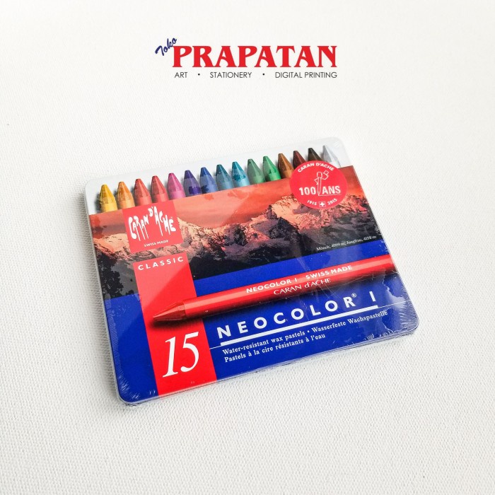 

✨Sale Crayon Carandache Neo Color 1 15 Warna Bisa Gojek