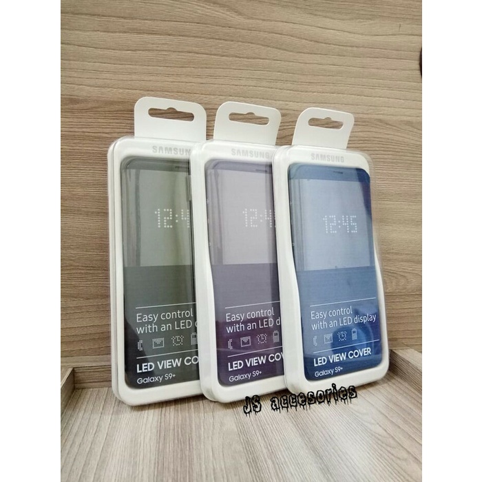 ✨New Ori Samsung S9 Flip Cover Original Samsung Led View Wallet Case Bisa Sameday