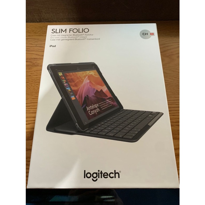 ✨Ori Ipad 6Th Gen 2018 9.7 Inch Qwertz Keyboard Logitech Slim Folio Case Bisa Gojek