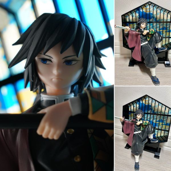 ✨Baru Ichiban Kuji Layer Scape Figure Tomioka Giyu - Kimetsu No Yaiba Limited