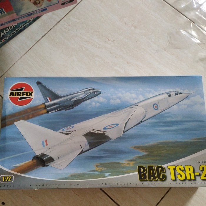 ✨New Airfix Stratos 4 Tsr 2 Ms Bac Tsr 2 1/72 Modelkit Diskon