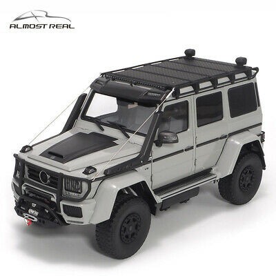 ✨New 1/18 Almost Real Mercedes G Class Brabus 550 Adventure Grey Diecast Diskon