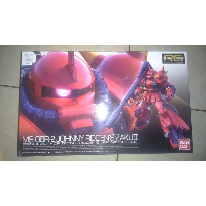 ✨New Mainan Gundam Rg Johnny Ridden'S Zaku Ll Terbaru