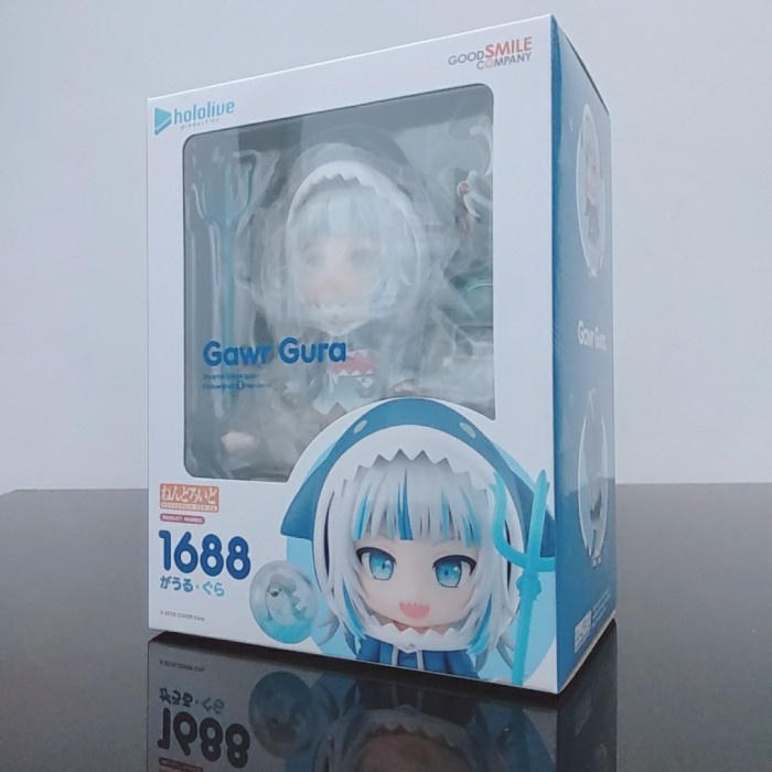 ✨New Nendoroid Gawr Gura 1668 Hololive Vtuber Original Domo Same Desu A Bisa Gojek