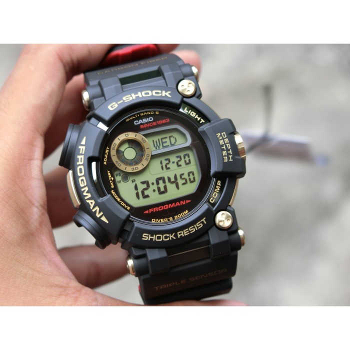 ✅Sale Jam Tangan Pria Casio G-Shock Frogman Tornado Gwf-D1000B-1Adr Original Bisa Sameday