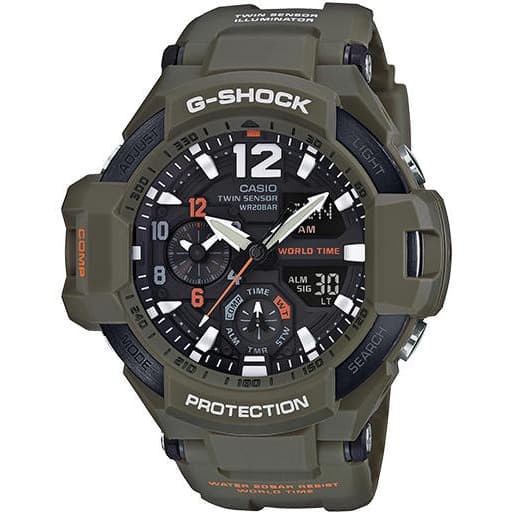 ✅Sale Casio G-Shock Ga-1100Kh-3Adr Gravity Master Original Terbaru