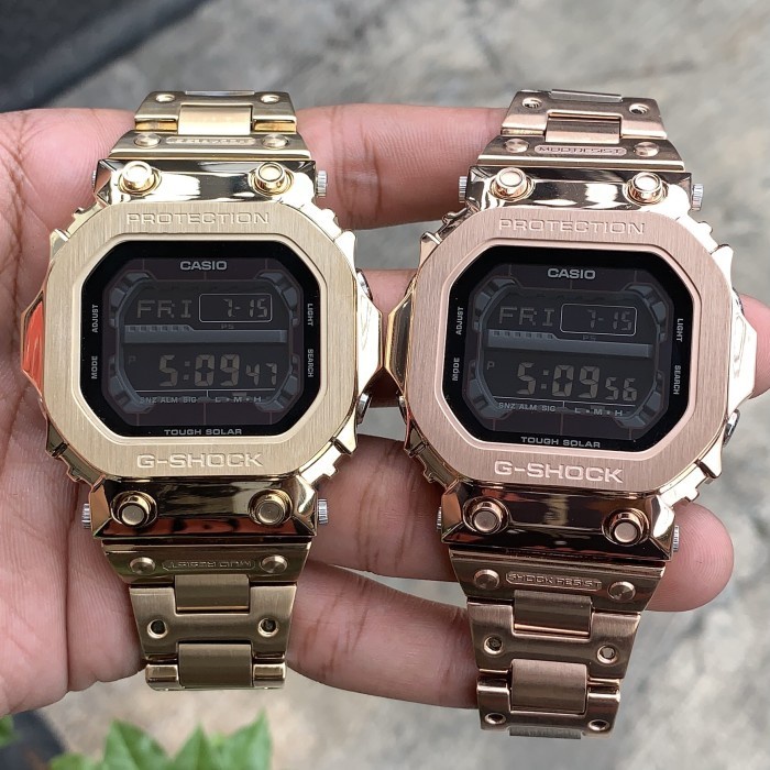 ✅Original G-Shock Gshock Gx-56 Gx56 Original  Garansi Custom Case Gold/Rosegold Berkualitas