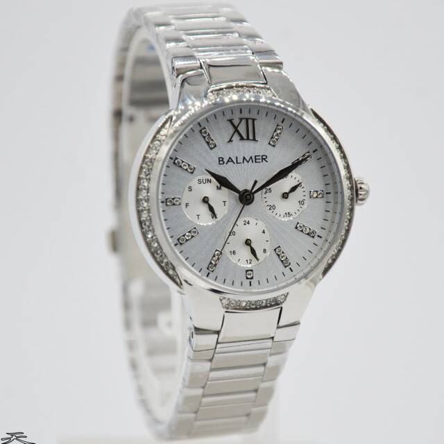 ✅New Jam Tangan Wanita Original Balmer B7945L Silver. Diskon