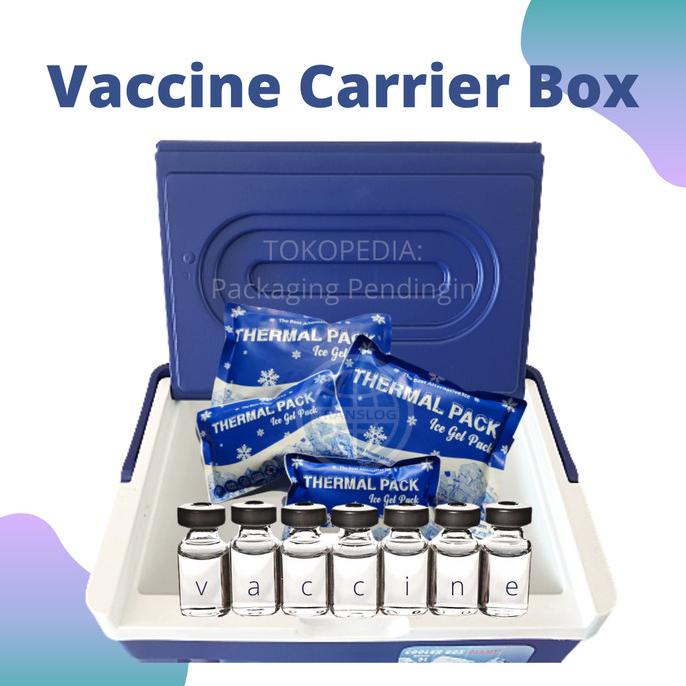 Vaccine Carrier Box Vaksin Cooler Box Vaksin Box Pendingin Farmasi