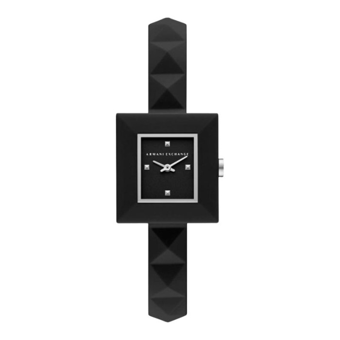 ✅Baru Jam Tangan Wanita Armani Exchange Ax4400 Ladies Black Dial Black Sili Bisa Gojek