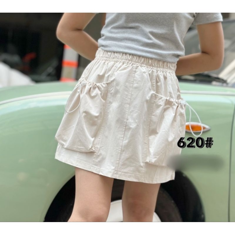 [NEW COLLECTIONS] BEST SELLER r039 - rok cargo kargo skirt pendek import bahan premium cotton jeans