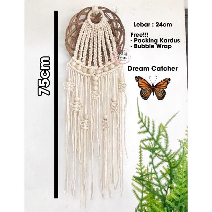 HIASAN DINDING / DEKORASI NATAL / POHON NATAL MACRAME HIJAU BESAR