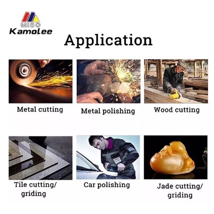 Kamolee-Mesin Gerinda tangan/Brushless Angle Grinder 100/125mm -Megah CT