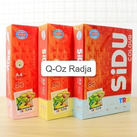 

Kertas HVS Warna A4 80 gr SIDU per rim isi 500 lbr |Top|Best
