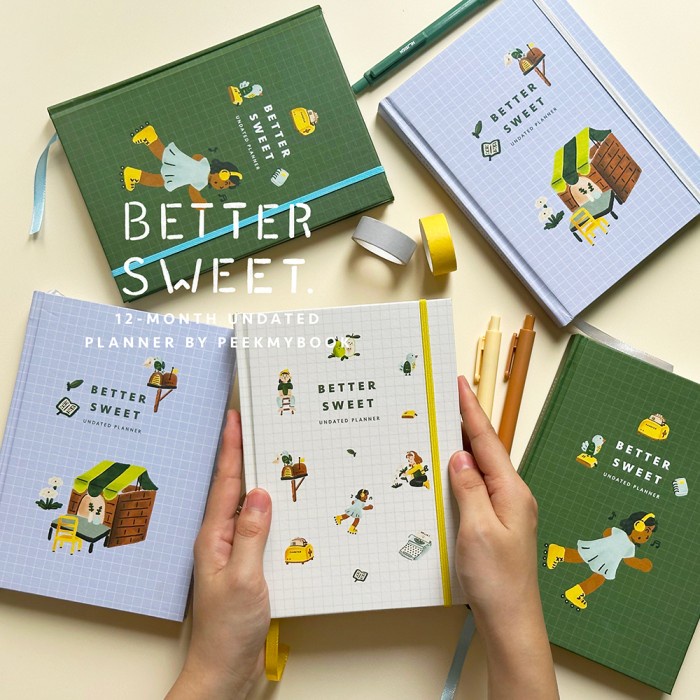 

Promo Undated Planner Peekmybook / Agenda Planner 2024 / Weekly Planner Terbaru