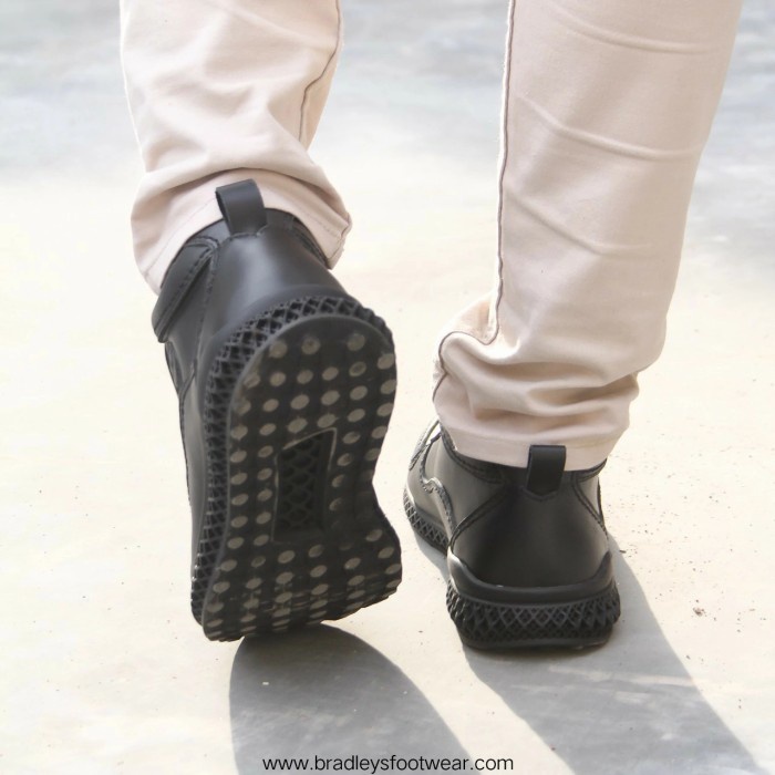 PROMO INDO AK X BRADLEYS HERO - Sepatu Boots Kulit Pria Tali Putar Boa