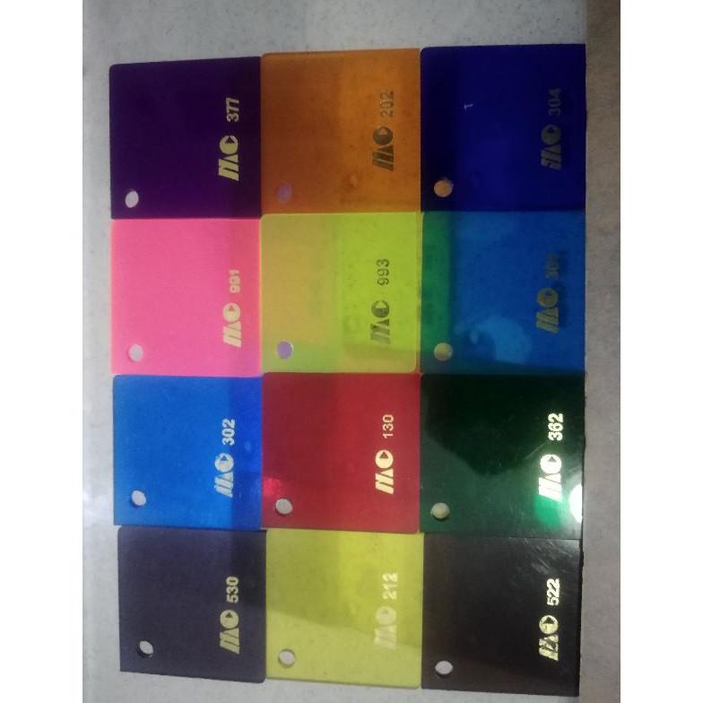 

Update Acrylic/akrilik lembaran 2mm/akrilik warna transparan ukuran A4/mika Rayben.(21x30cm) !