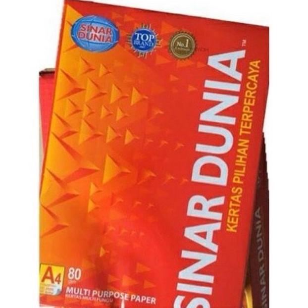 

Berkualitas Kertas HVS A4 80 Gram (PER RIM)