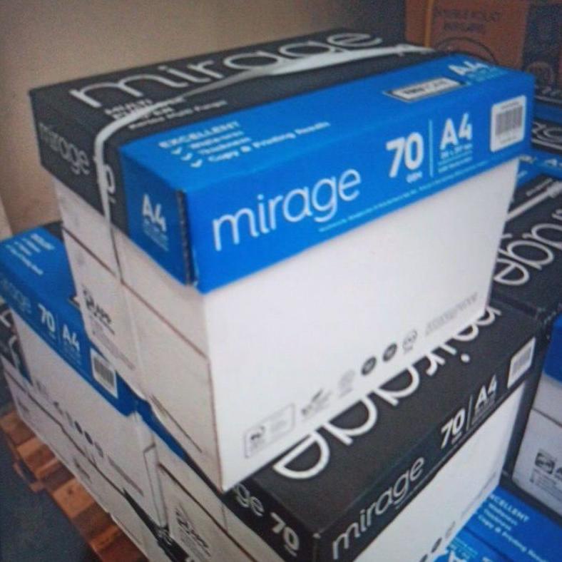 

Miliki - KERTAS A4 COPY PAPER 75GR isi 500 SIDU QUARTO IK MIRAGE .,