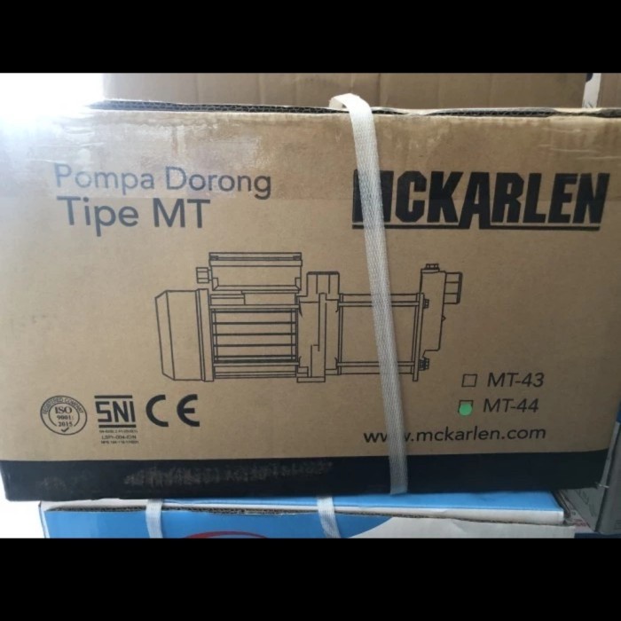 New Pompa Booster Mckarlen Mt44 Pompa Mckarlen Mt 44 Mckarlen Mt-44 Diskon