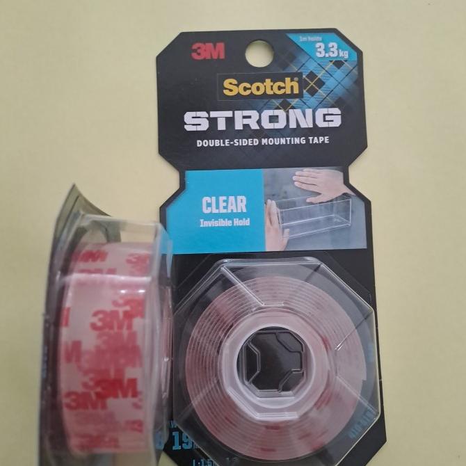 

3M Double Tape Transparant,Size:19Mm X 150 Cm Kode 1388