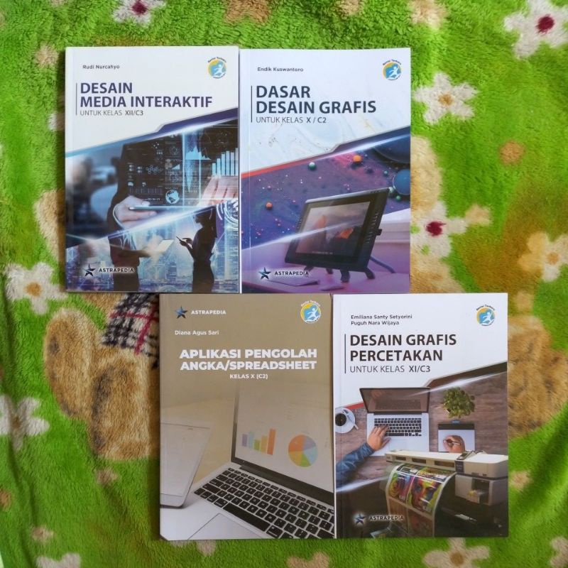 ORIGINAL BUKU DESAIN GRAFIS PERCETAKAN APLIKASI PENGOLAH ANGKA/SPREADSHEET DASAR DESAIN GRAFIS DESAI