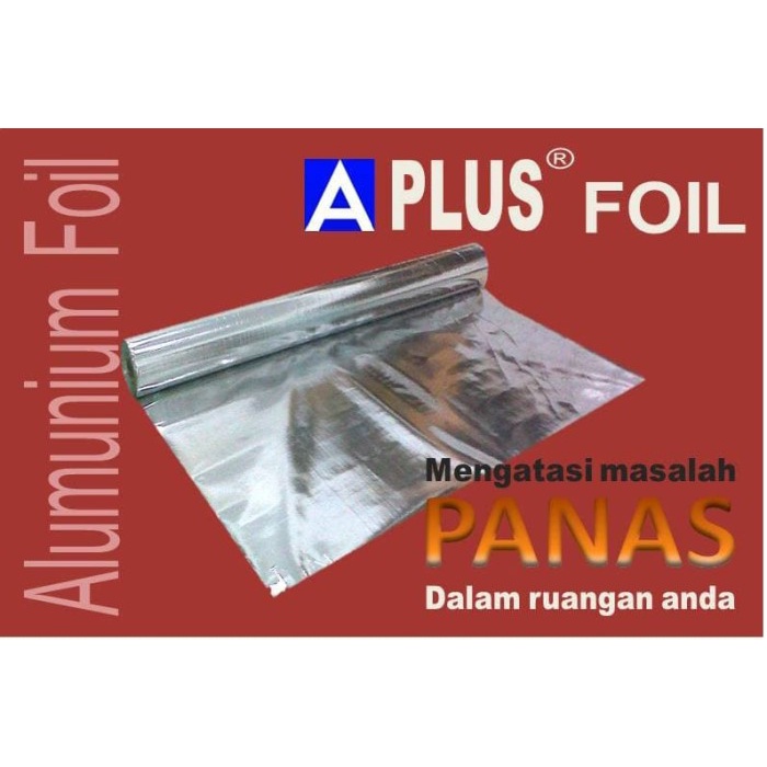 Promo Alumunium Foil Double Side Aplus Peredam Panas Atap Murah Tangerang