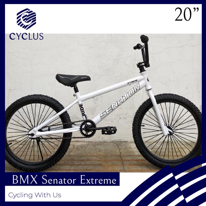 Promo Sepeda Bmx Anak Laki Perempuan Senator Extreme Rem Torpedo 20 Inch New