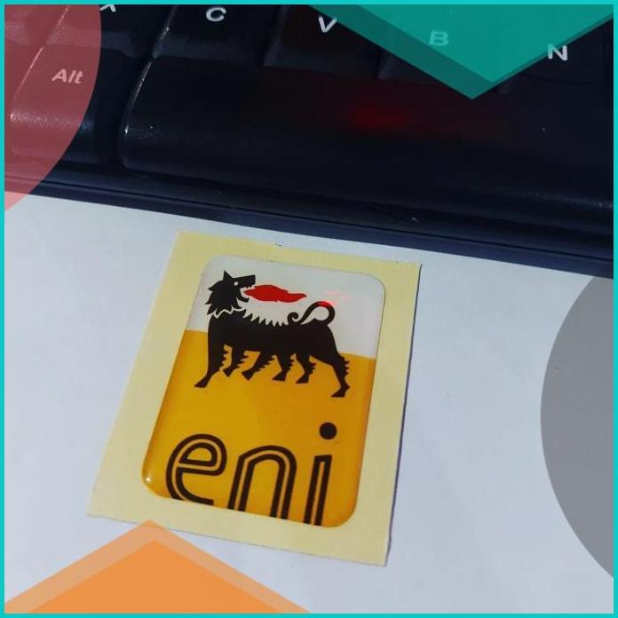 

Sticker Resin Timbul ENI Stiker Lentur 3D Logo Kecil Satuan 20JVLZ3 a